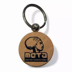 Meta and The Cornerstones - Wooden Keychain