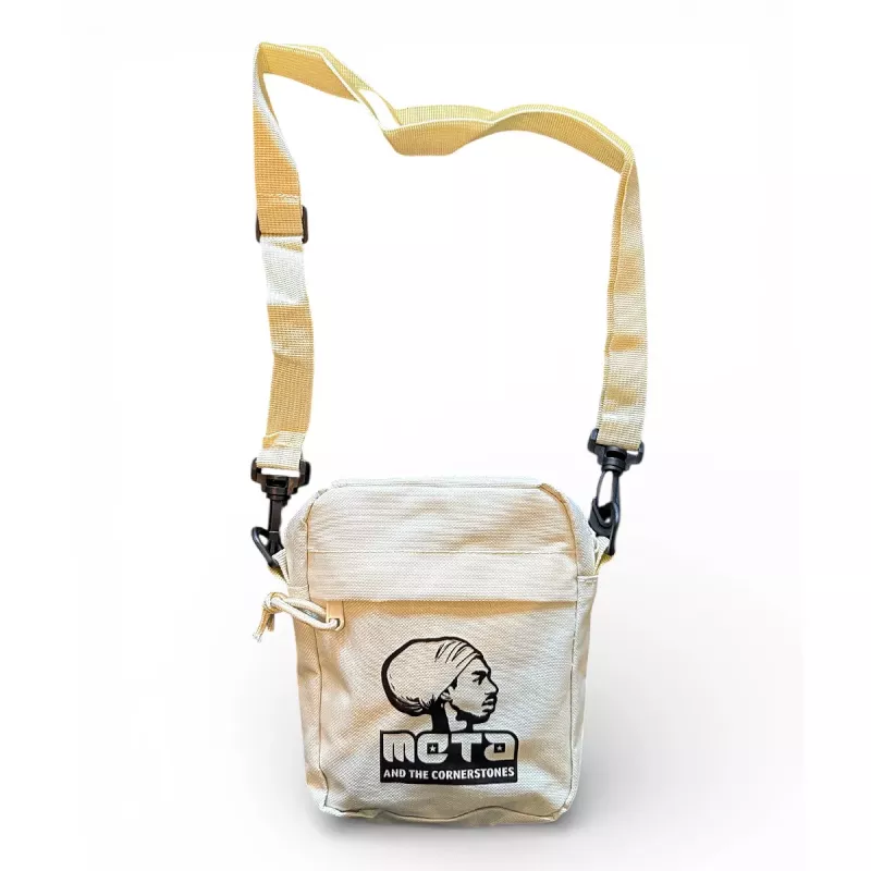 Meta and The Cornerstones - White Crossbody Bag