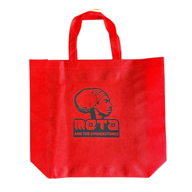 Sac de plage Rouge Meta and The Cornerstones