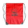 Sac à dos léger à cordon (Rouge) Meta and The Cornerstones