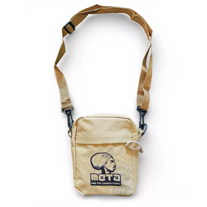 Meta and The Cornerstones - Mini Beige Crossbody Bag