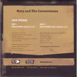 Meta and The Cornerstones - Zion stéréo (7" vinyl 45 tours)