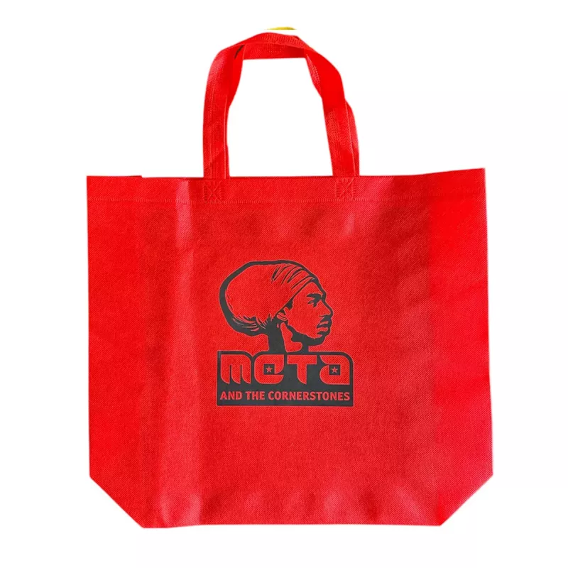 Meta and The Cornerstones - Red Beach Bag