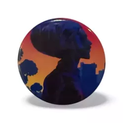 Meta and The Cornerstones - Echoes of Time Pin 44mm